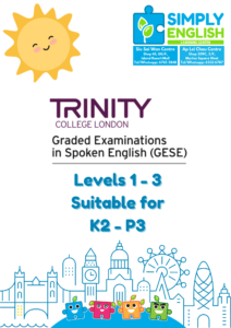 Simply English Learning Centre - Trinity GESE 1-3 - Flyer
